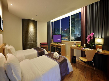 Kuala Lumpur, Le Apple Botique hotel KLCC